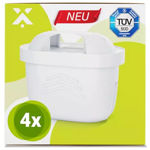 MILUX Wasserfilter für Brita ersetzt BRITA MAXTRA+ - ersetzt Brita Filterkartuschen Maxtra plus & Brita Maxtra Plus für Extra Kalkschutz Water Filter Cartridges zur Reduzierung von Kalk
