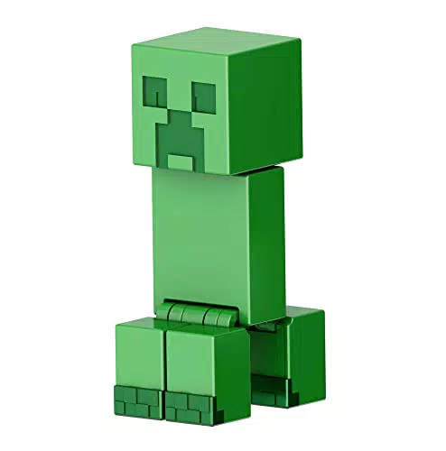 MINECRAFT Creeper - Teil der Actionfigurensammlung mit Zubehör und Portalteil