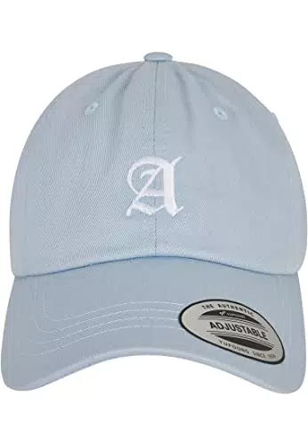 Mister Tee Unisex Letter Lightblue Low Profile Baseball Cap