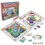 Monopoly Junior, 2-seitiger Spielplan, 2 Spiele in einem