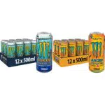 Monster Energy Juiced Aussie Style Lemonade - koffeinhaltiger Energy Drink mit erfrischendem Zitrus Geschmack & Juiced Khaotic - koffeinhaltiger Energy Drink mit tropischem Zitrus-Geschmack