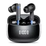 MPWHYL aktives Noise-Cancelling Kopfhörer, In Ear Kopfhörer Bluetooth mit LED-Anzeige