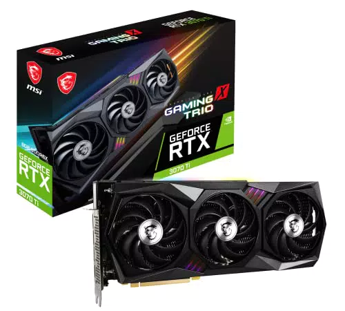 MSI GeForce RTX 3070 Ti GAMING X TRIO 8G Gaming Grafikkarte - NVIDIA RTX 3070 Ti