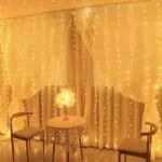 MUSUNIA Lichterkette innen lichtervorhang USB 2X2M 200led lichterkette