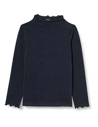 NAME IT Girl Oberteil mit Langen Ärmeln Glitzer-