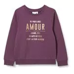 NAME IT Girl's NKFRAMOUR LS Sweat Box BRU Sweatshirt