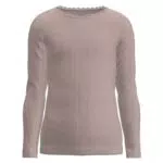NAME IT Mädchen Nkfkab Ls Slim Top Noos, Sepia Rose