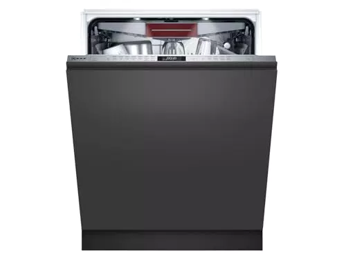 NEFF S157ECX21E N70 Geschirrspüler vollintegrierbar / 60 cm / Home Connect / TimeLight / Open Dry / 8 Programme / Edelstahl