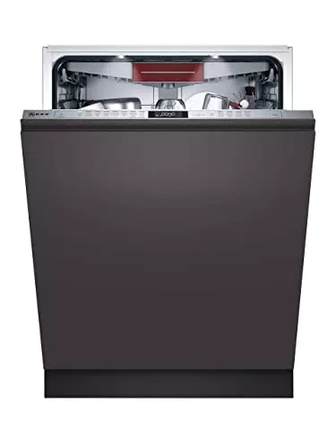 NEFF S257ZCX35E N70 XXL-Geschirrspüler vollintegriert / 60 cm / Home Connect / TimeLight / Zeolith Trocknung / 8 Programme Edelstahl