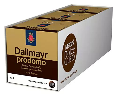 NESCAFÉ Dolce Gusto Dallmayr Prodomo, 48 Kaffeekapseln