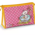 NICI 43358, 23 x 15 x 7, 5 cm Kulturbeutel kleine Bären-Schwester