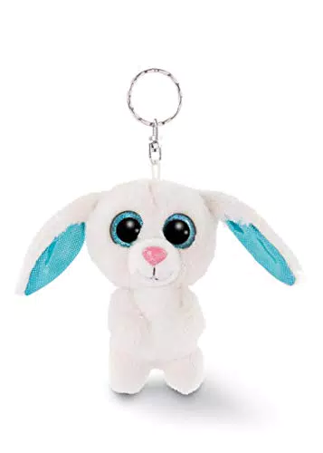 NICI 46610 Glubschis Schluesselanh. Hase Wolli-Dot, Einfarbig