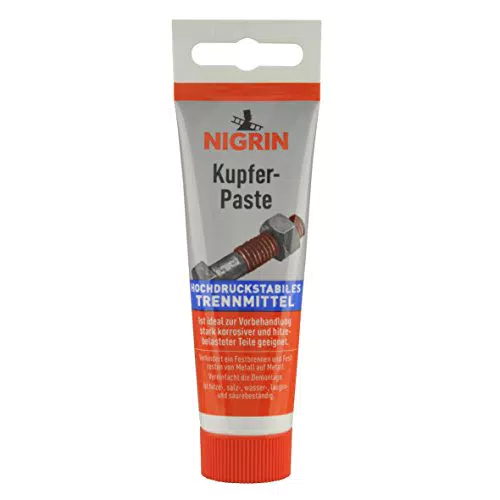 NIGRIN Kupfer-Paste, ideal zur Vorbehandlung, hochdruckstabiles Trennmittel