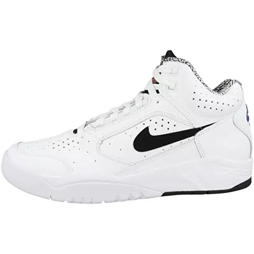 Nike Herren Air Flight Lite Mid Sneaker, White/Black