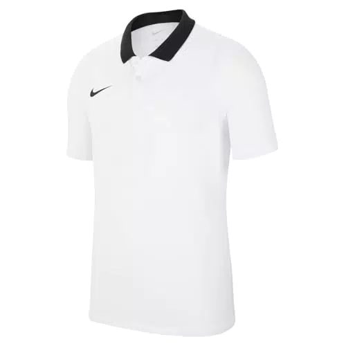 Nike Herren Nk Df Park20 Polo Kurzarmpol, Weiß/Schwarz/Schwarz