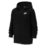 Nike Sportswear Boys' Club Hoodie, Full-length Zip,
