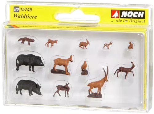NOCH 15745 no15745 Waldtiere, divers