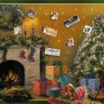 Nostalgic-Art 25012 Winter Time Christmas Tree Magnettafel