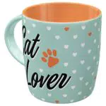 Nostalgic-Art Retro Kaffee-Becher, 330 ml, Cat Lover Geschenk-Idee für Katzen-Besitzer