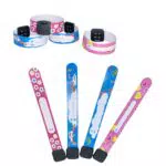 Notfallarmband Kinder, 4 Stück SoS Armband Kinder, Armband Kinder Telefonnummer Notfallarmband
