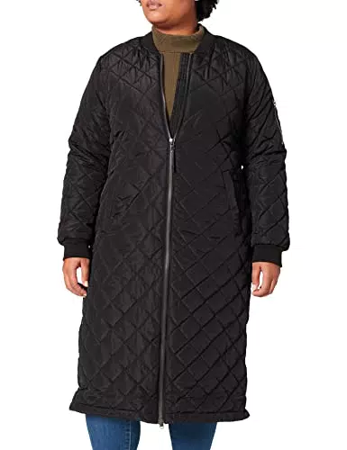 ONLY Damen Onljessica X-Long Quilted Coat OTW Noos Steppmantel