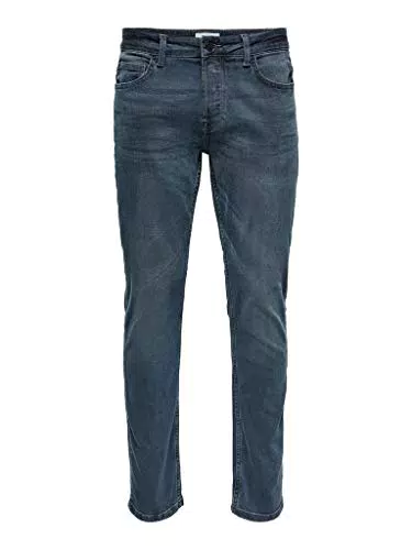 ONLY & SONS Herren Onsloom Life Slim Grey Pk 7090 Noos Jeans