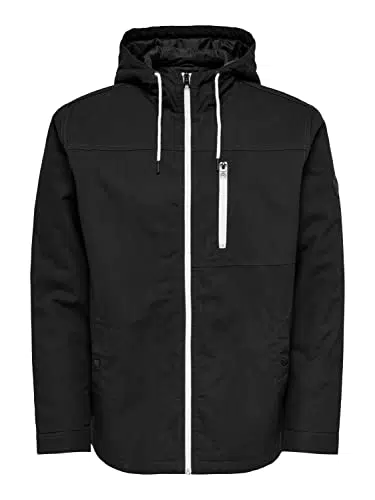 ONLY & SONS Men's ONSBJORN AW Jacket OTW Jacke, Black