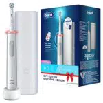 Oral-B PRO 3 3500 Elektrische Zahnbürste/Electric Toothbrush & CrossAction Aufsteckbürsten für elektrische Zahnbürste
