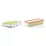 Original MANN-FILTER Innenraumfilter FP 2939 FreciousPlus Biofunktionaler Pollenfilter Für PKW & Luftfilter C 35 154 - Für PKW