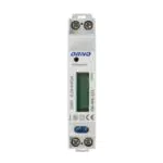 Orno WE-521 LCD Digitaler Wechselstromzähler 1-Phasen-Anzeige des Stromverbrauchs mit MID Zertifikat und Impulsausgang