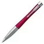 Parker Urban Twist-Kugelschreiber, Magenta mit Chrom-Zierteilen