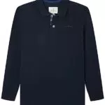 Pepe Jeans Jungen Polohemd Thor Ls, Blau, 14 Jahre