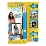 Pictionary Air 2 Zeichenspiel mit App, Familienspiel mit Lichtstift und Begriffskarten