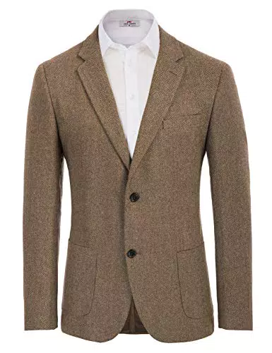 PJ PAUL JONES Sakko Herren Sportlich Wolle Modern Anzugjacke Blazer für Business