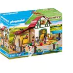 PLAYMOBIL Country 6927 Ponyhof mit vielen Tieren und Heuboden