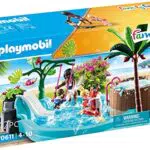 PLAYMOBIL Family Fun 70611 Kinderbecken mit Whirlpool