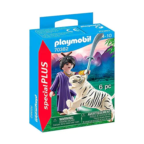 PLAYMOBIL Special Plus 70382 Ninja Krieger mit Tiger