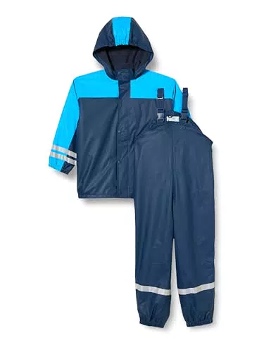 Regen-Anzug mit Fleece-Futter