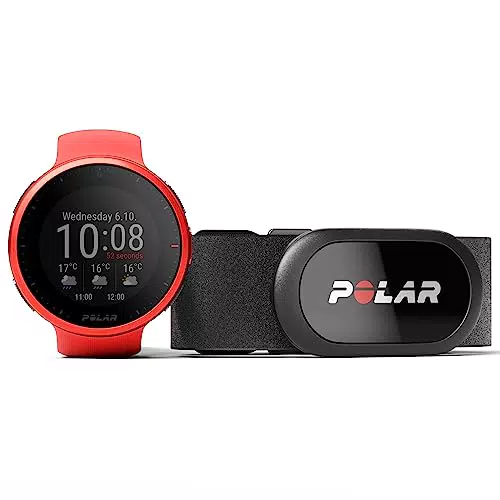 Polar Vantage V Premium-Multisportuhr mit GPS, optischer Pulsmessung und extrem langer Akkulaufzeit Multisport und Triathlontraining Herzfrequenz-Messgerät