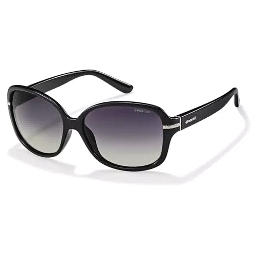 Polaroid Damen P8419 Ix Kih 58 Sonnenbrille, Schwarz