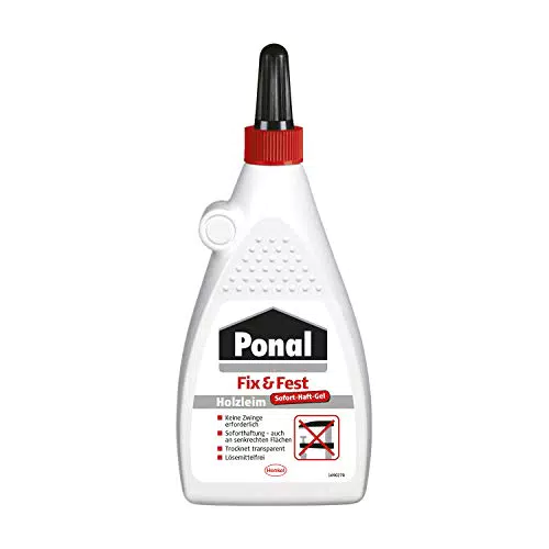 Ponal Fix & Fest Holzleim, sofort haftender Holzkleber für die Innenanwendung