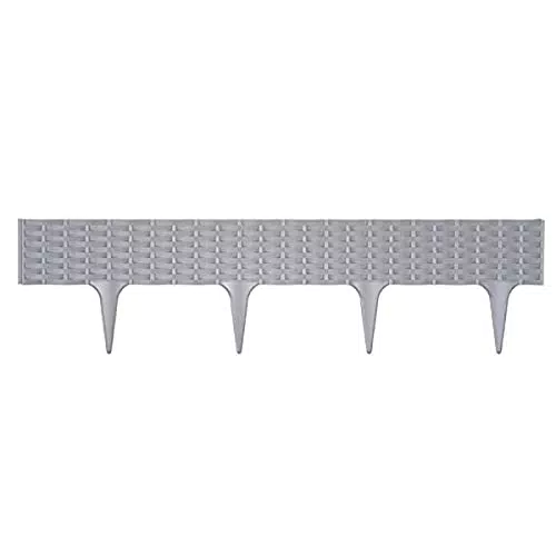Prosper Plast ibra-405u 390 x 18, 65 mm cm Garten Grenze  Stein grau