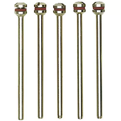 Proxxon 28815 5 x Aufspanndorn Träger Schaft-Ø 2, 35 L: 44 mm