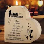 PRSTENLY 1. Jahrestag Geschenke für Ihn Sie Valentinstag