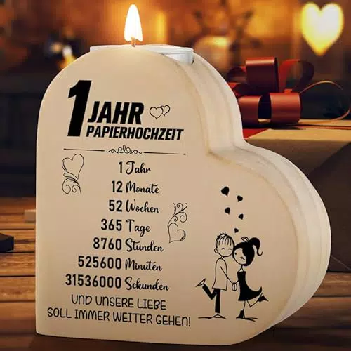 PRSTENLY 1. Jahrestag Geschenke für Ihn Sie Valentinstag