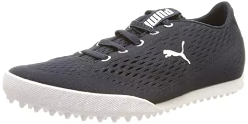 PUMA Damen Monolite Fusion Slip-On Golfschuh, Chalk Pink White