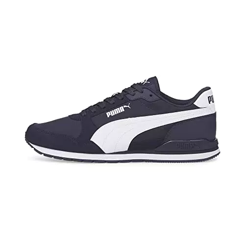 Puma Unisex Adults St Runner V3 Nl Sneakers, Parisian Night-Puma White