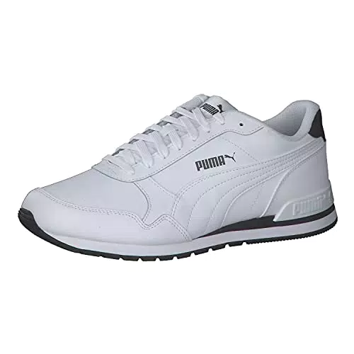 Puma Unisex St Runner V2 Full L Sneaker, Puma White Puma White