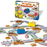 Ravensburger 24726 - Wir spielen Baustelle - Bau-und Zuordnungsspiel für die Kleinen - Spiel für Kinder ab 2 Jahren