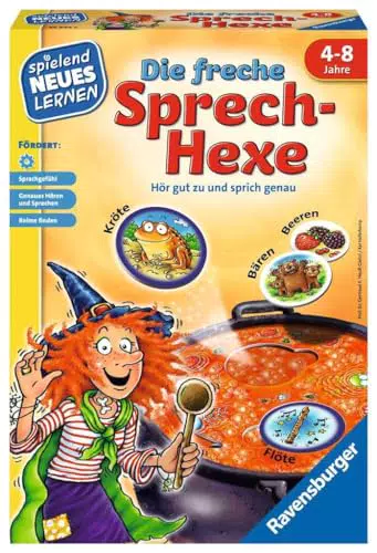 Ravensburger 24944 - Die freche Sprech-Hexe - Spielen und Lernen für Kinder